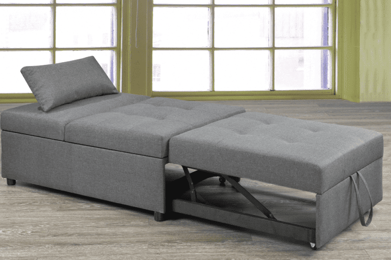 Transformable Ottoman/Chair/Bed T-1800