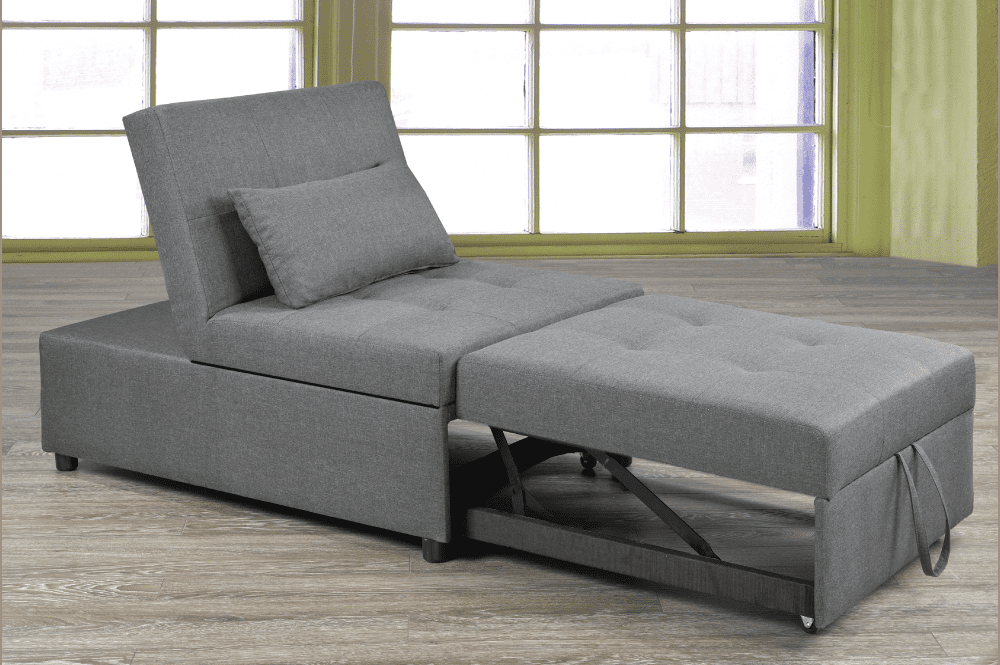 Transformable Ottoman/Chair/Bed T-1800