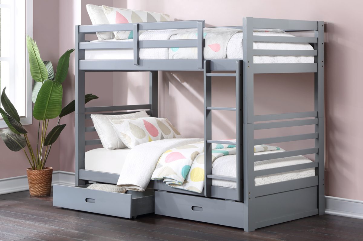 Bunk Bed Grey 2710G