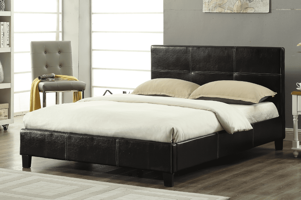 Black Platform Bed - T 2358
