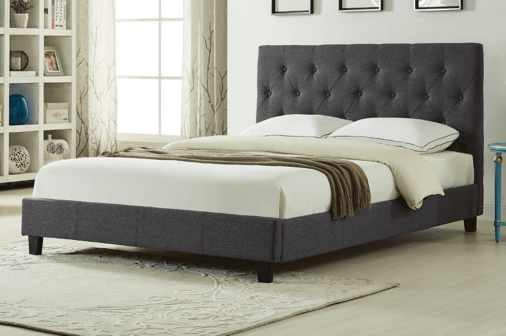 Charcoal Platform Bed T2366C