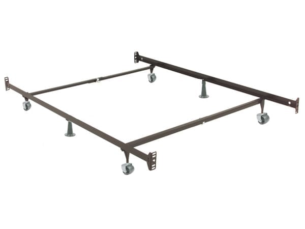 Bed Frame 39″/54″ Double-Ended Frame (4 Wheels, 2 Glides) T55