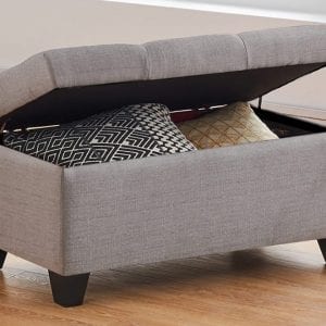Storage Bench Grey T 826-GR