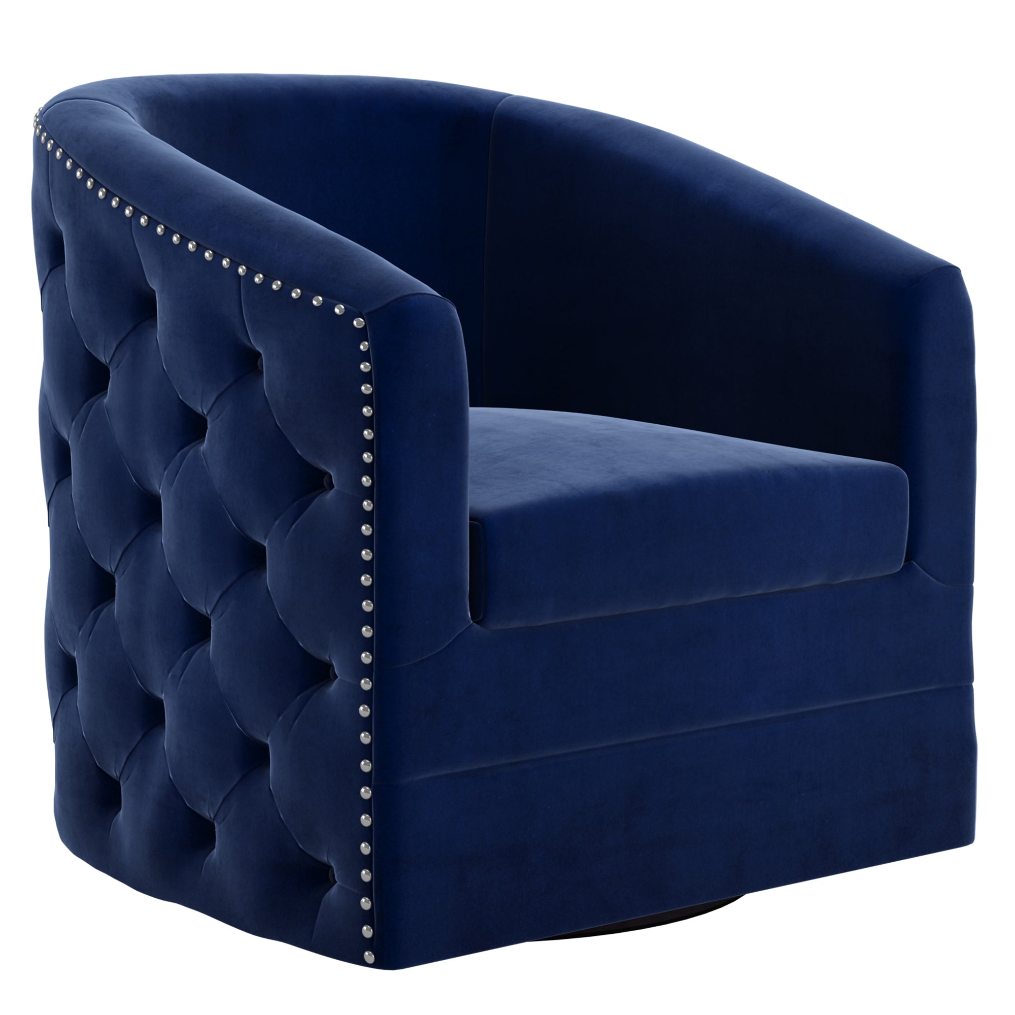 Velci Accent 360 Swivel Chair in Blue 403-373BLU