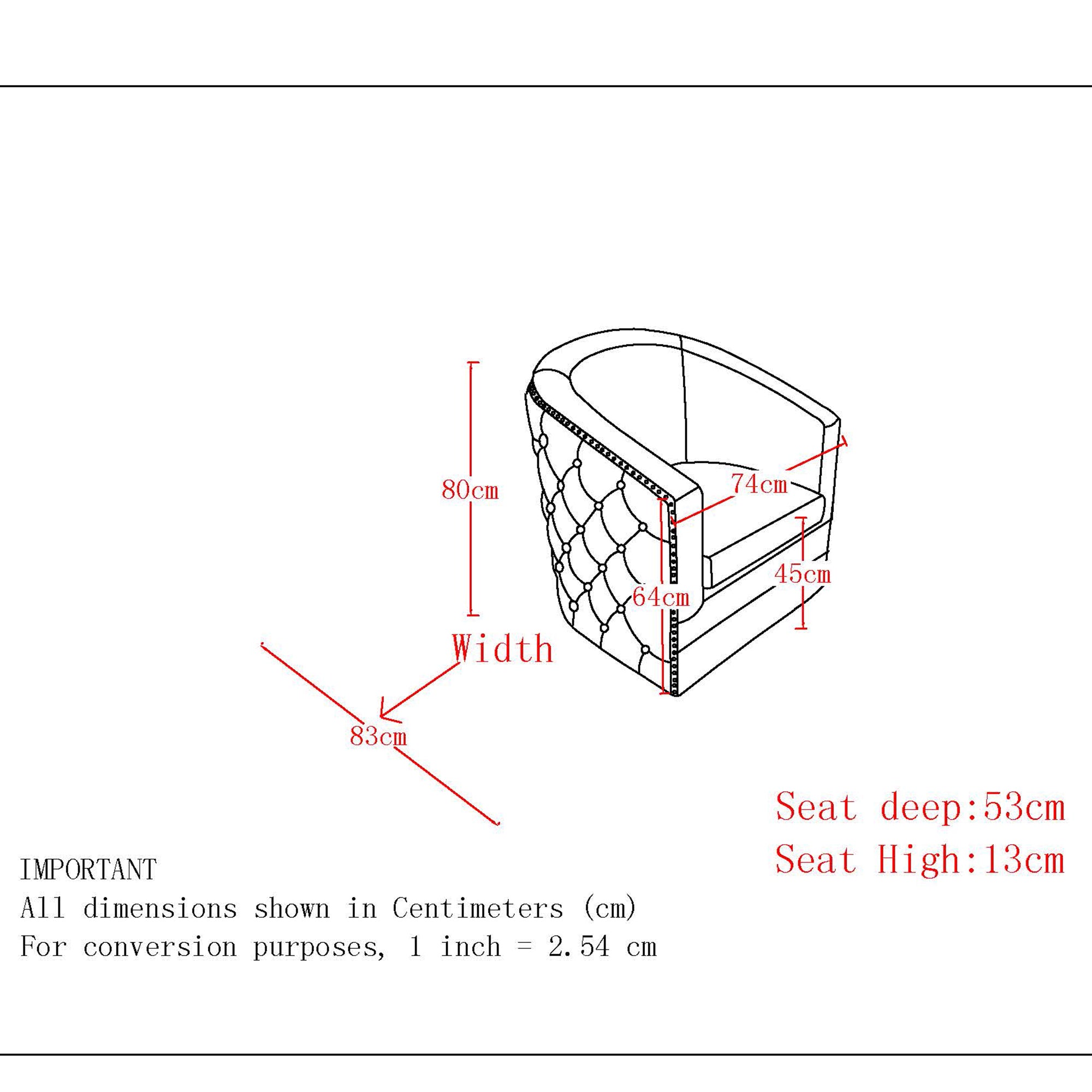 Velci Accent 360 Swivel Chair in Blue 403-373BLU