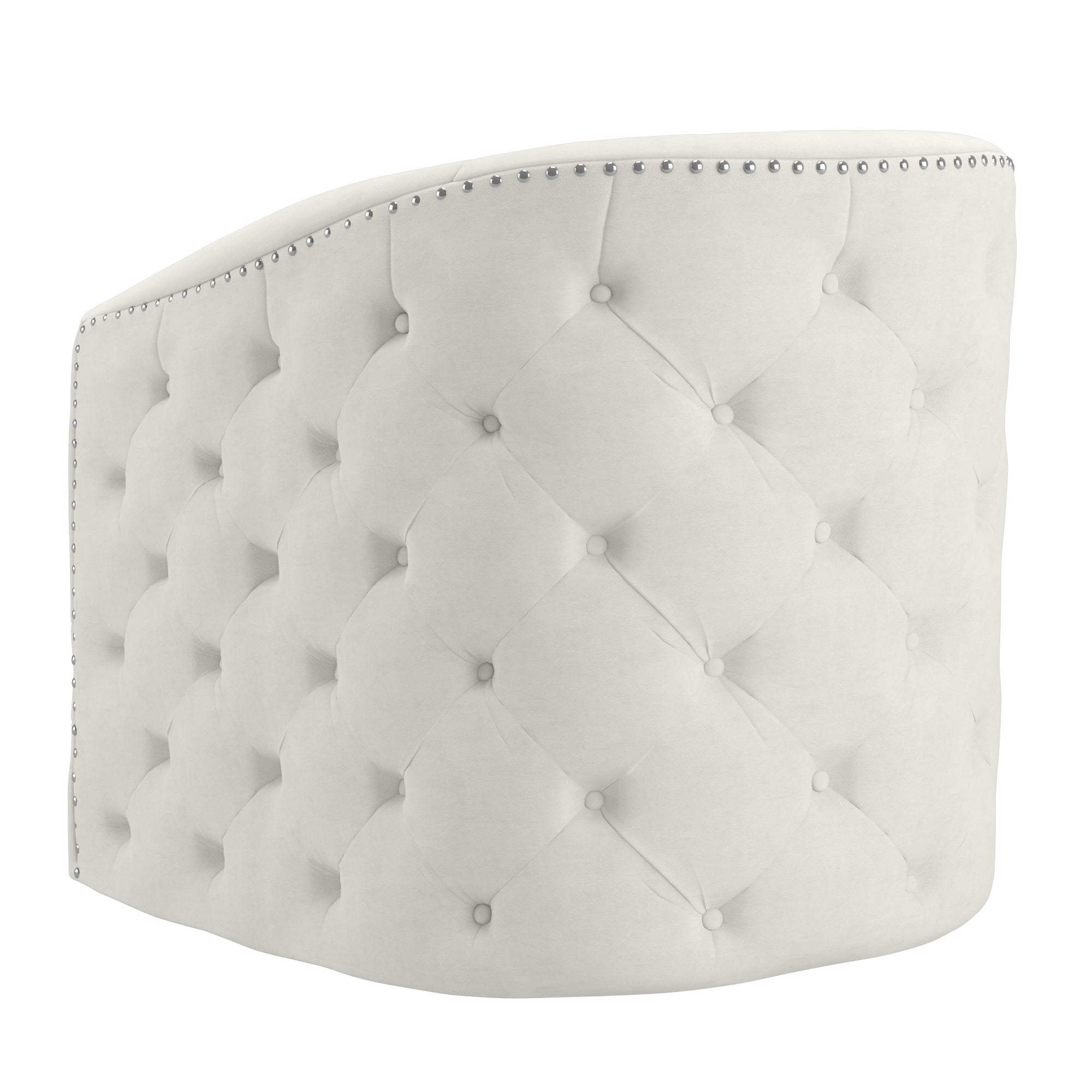 Velci Accent 360 Swivel Chair in Ivory 403-373IV