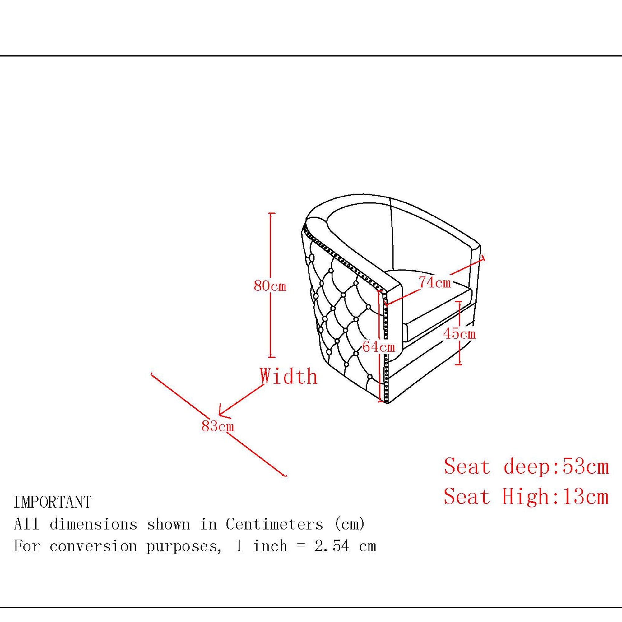 Velci Accent 360 Swivel Chair in Ivory 403-373IV