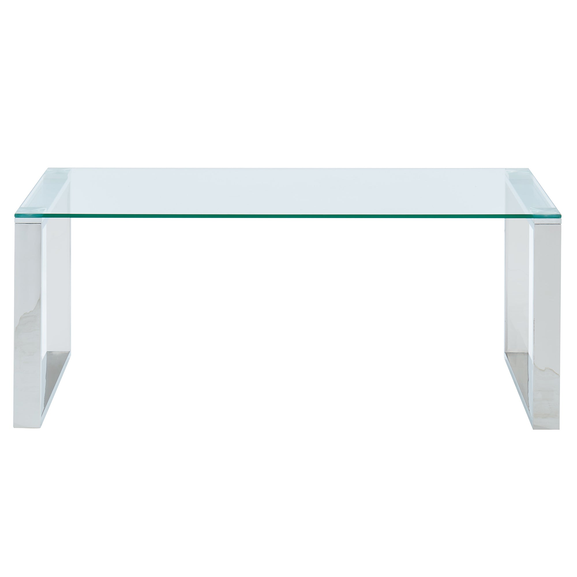 Zevon Coffee Table in Silver 301-408CH