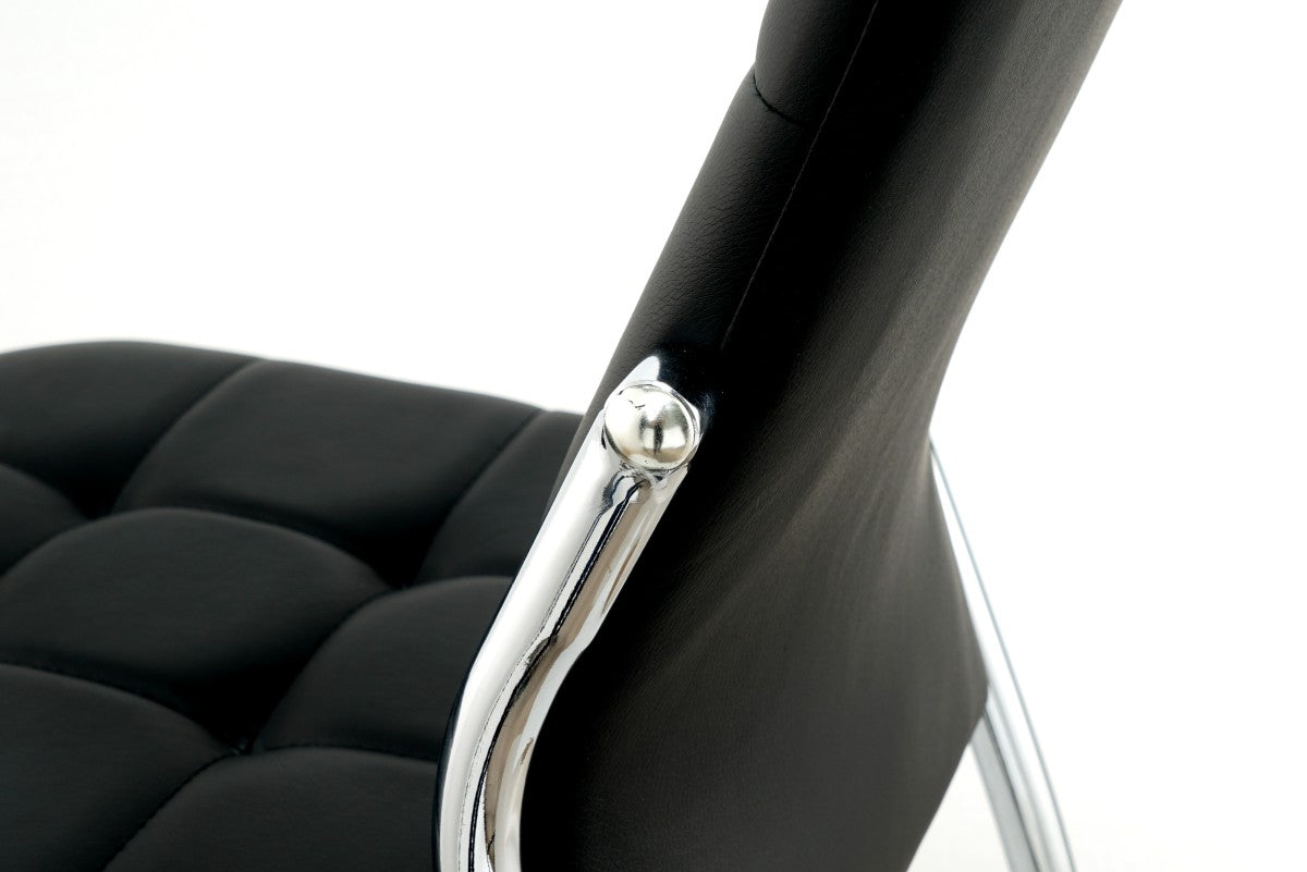 Black Dining Chairs Set Of 4 DC1142-BLK