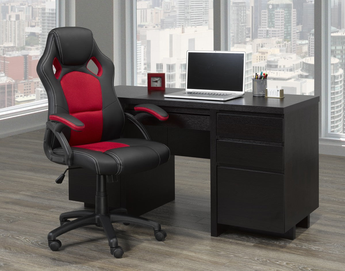 Office Chair Black/Red 5200