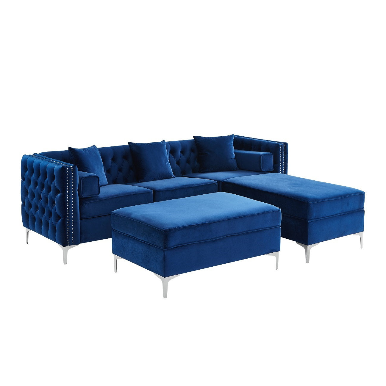 Sectional Sofa W/ Ottoman 9284/9285