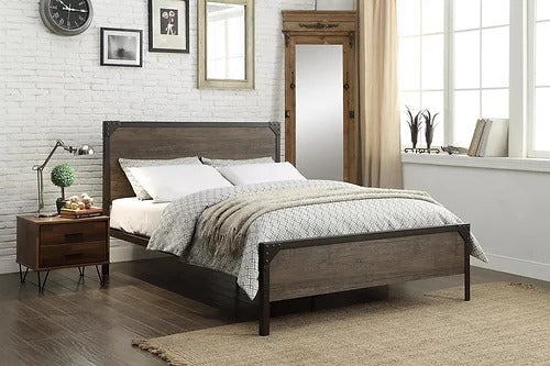 Wood Panel Bed IF 5210