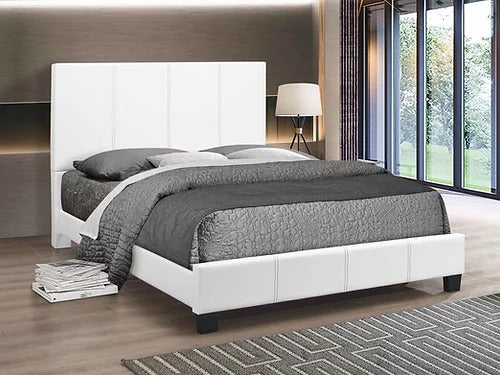 White Queen PU Bed IF 5471