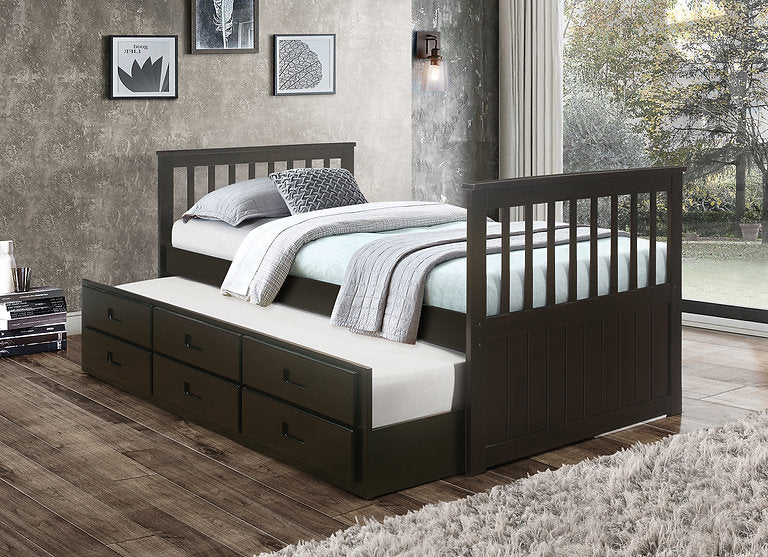 Espresso Single/Captain Bed IF 314-E