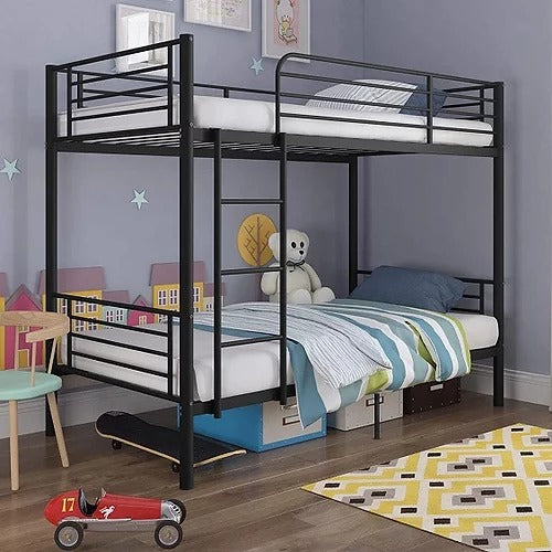 Black Single / Single Metal Bunk Bed - 540-B