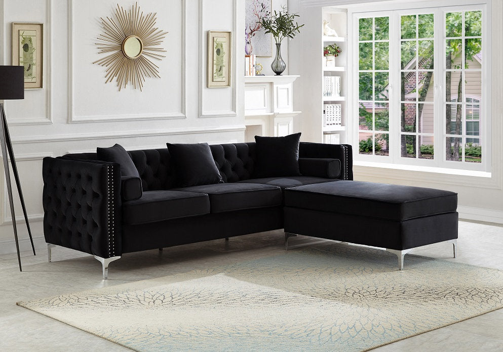 Sectional Sofa W/ Ottoman 9282/9283