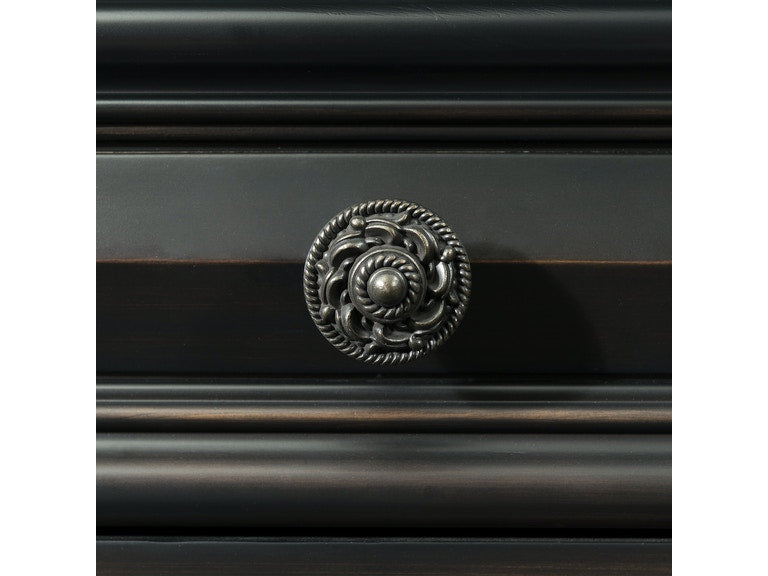 Calloway Panel Bedroom Set in Antique Black - 6 PCS