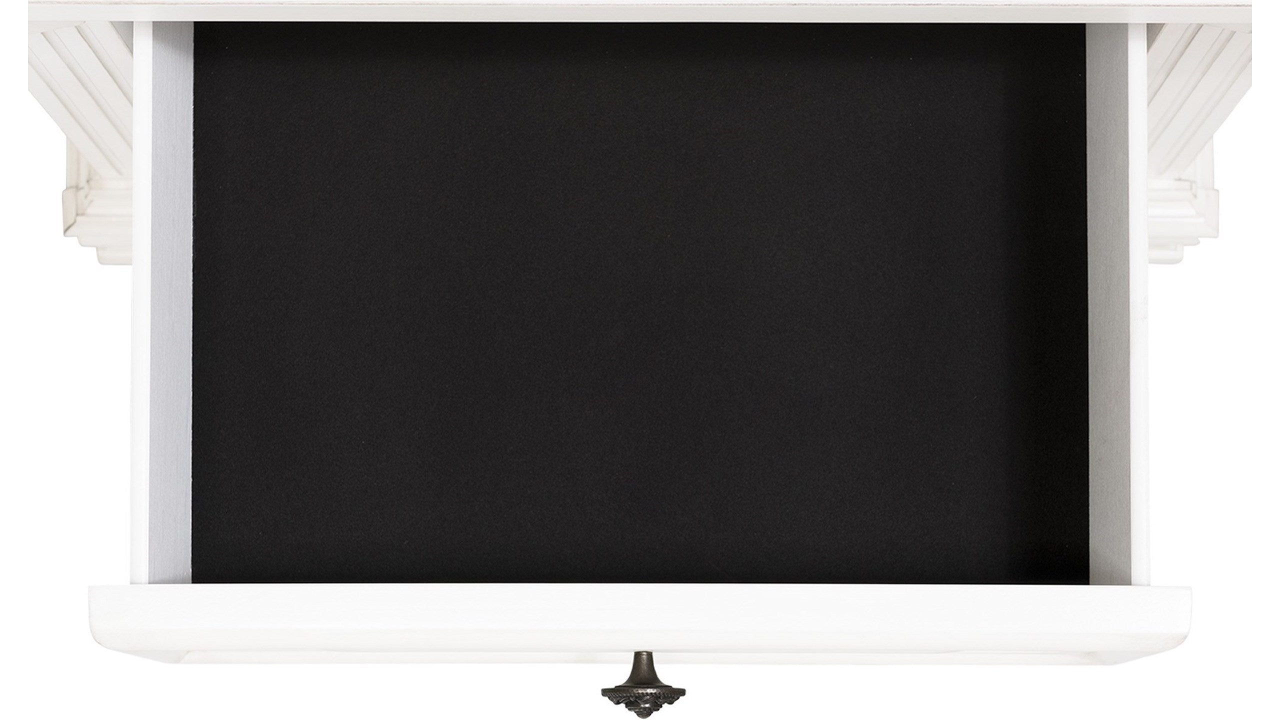 Calloway Panel Bedroom Set in White - 6 PCS