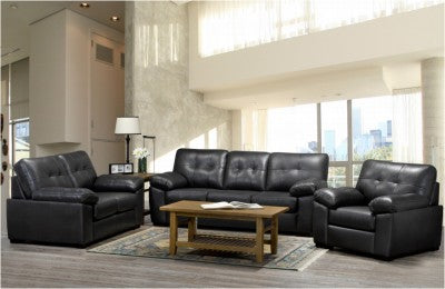 Canadian Made Kalmar Charcoal Sofa Collection 4392