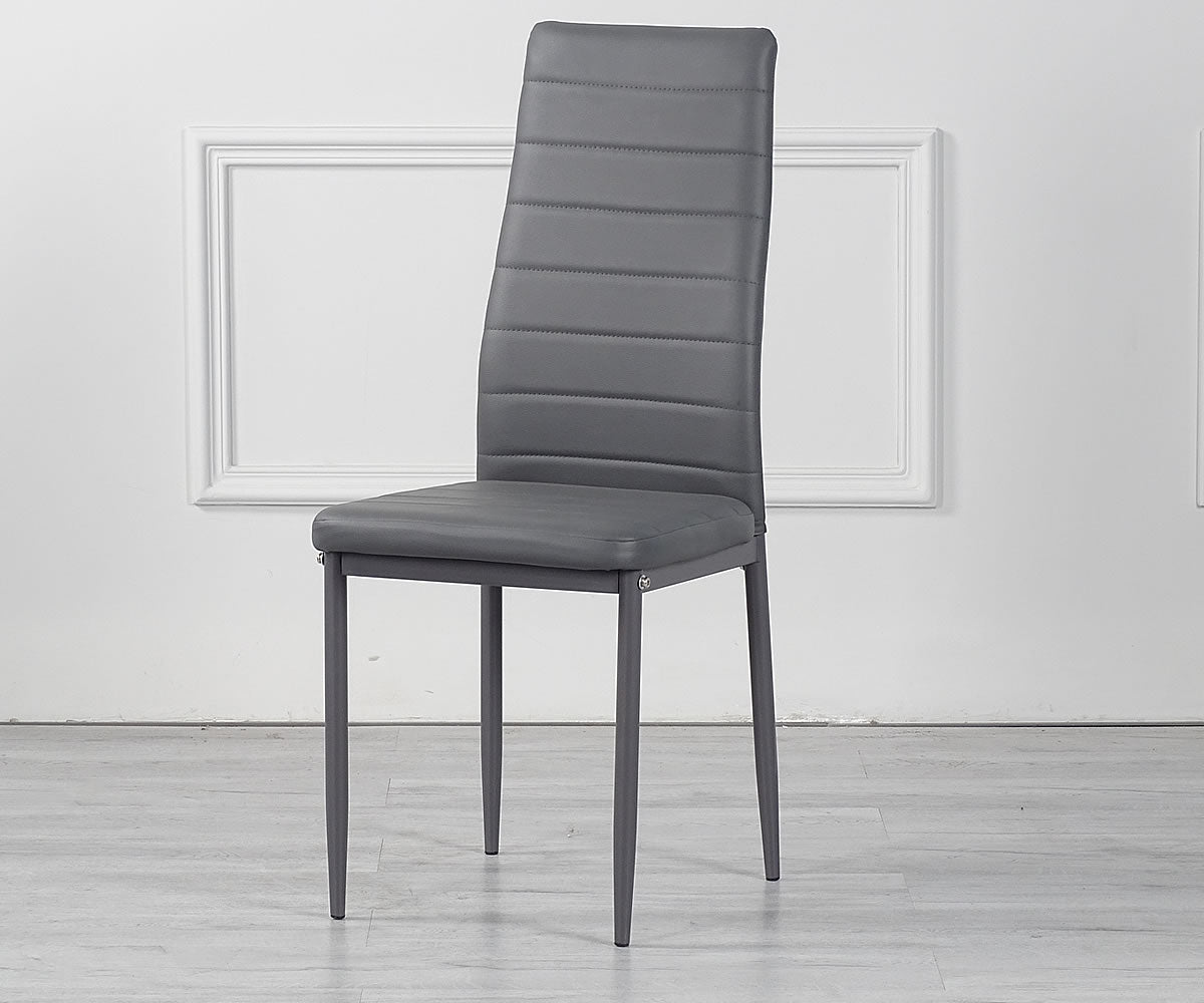 Nash Chairs Grey Set Of 4 DC-9706