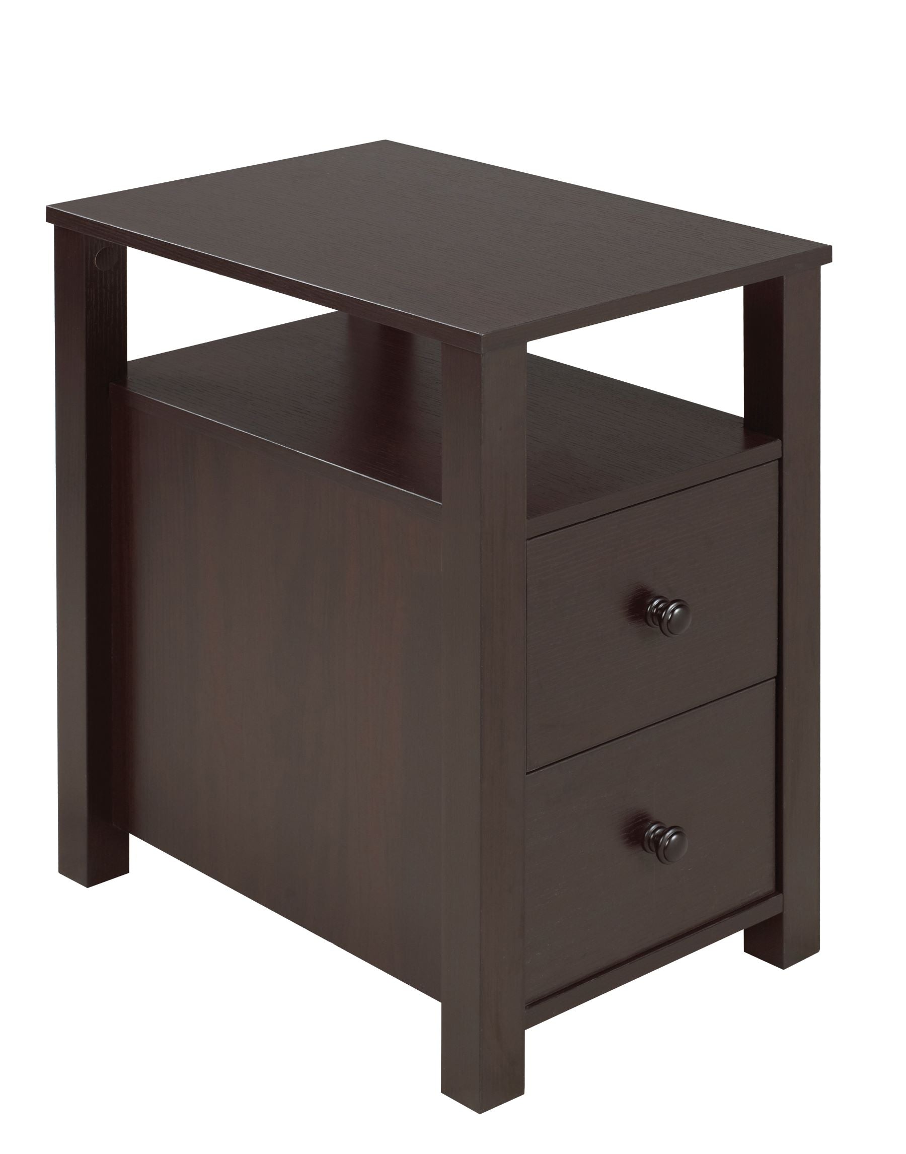 Dark Cherry Accent Table - 182310 RC