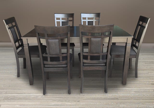 Viola 7pc Dining Set in Grey DTS-3060-GR