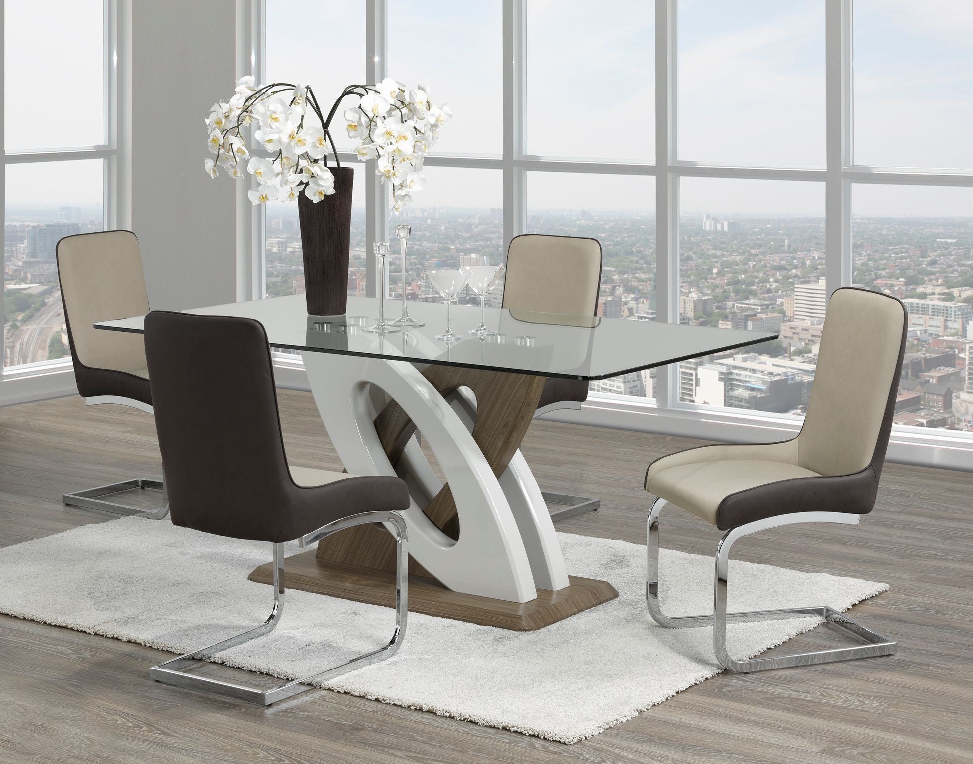 Donatello 5Pc Dining Set F-910-5