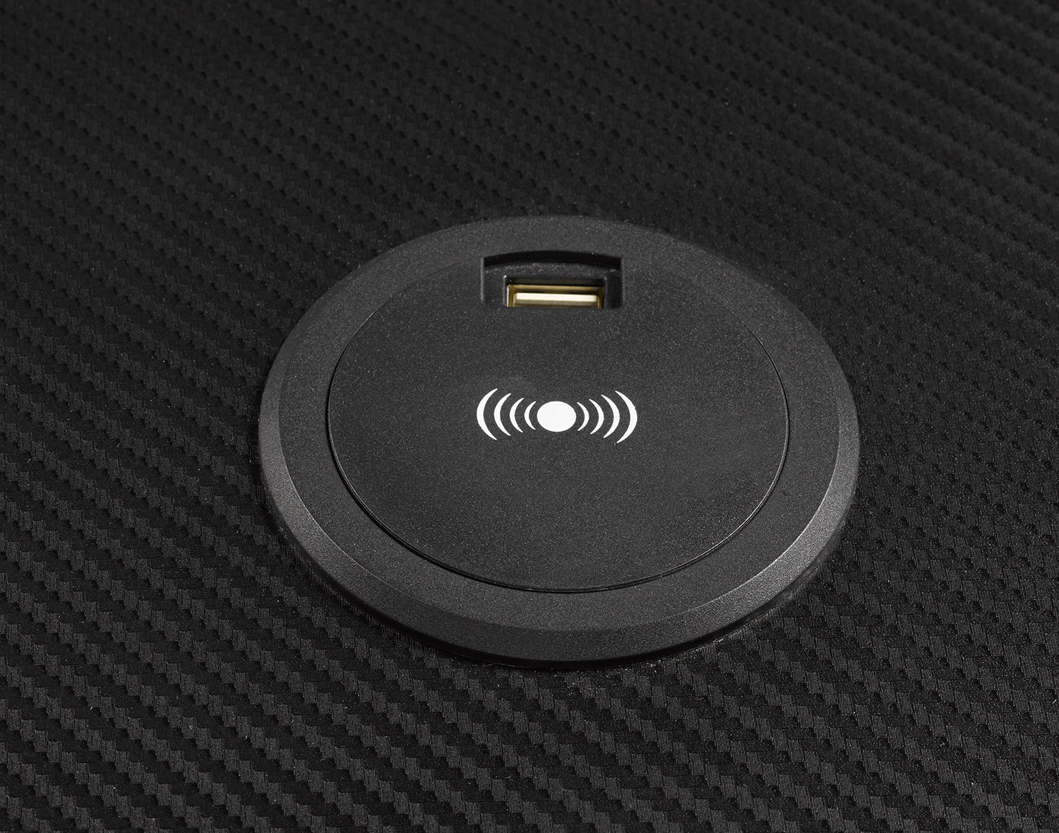 Black Office Desk 8002A