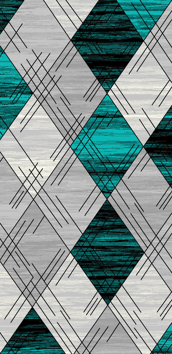 Ibiza Geometrical Patten Rug 5036GT