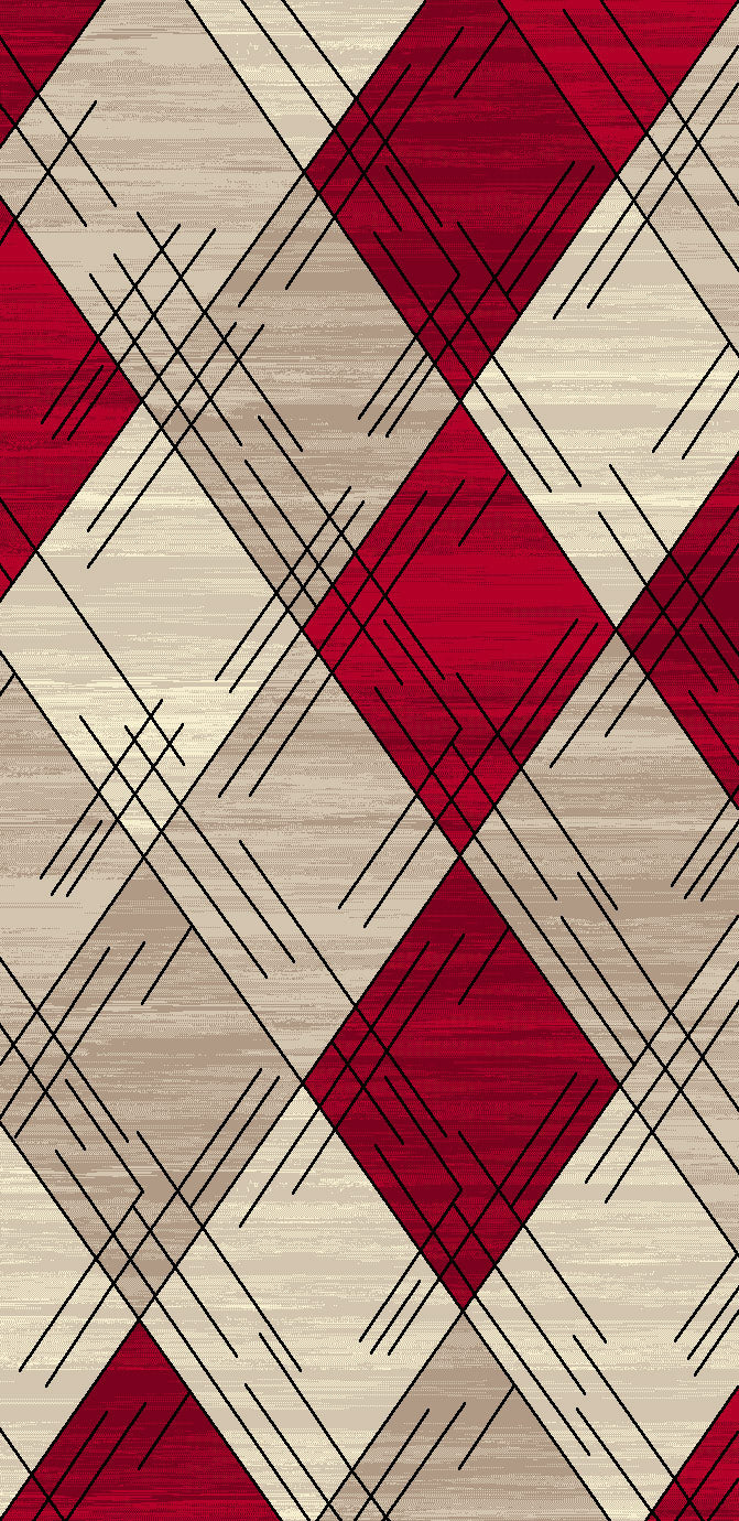 Ibiza Geometrical Patten Rug 5036