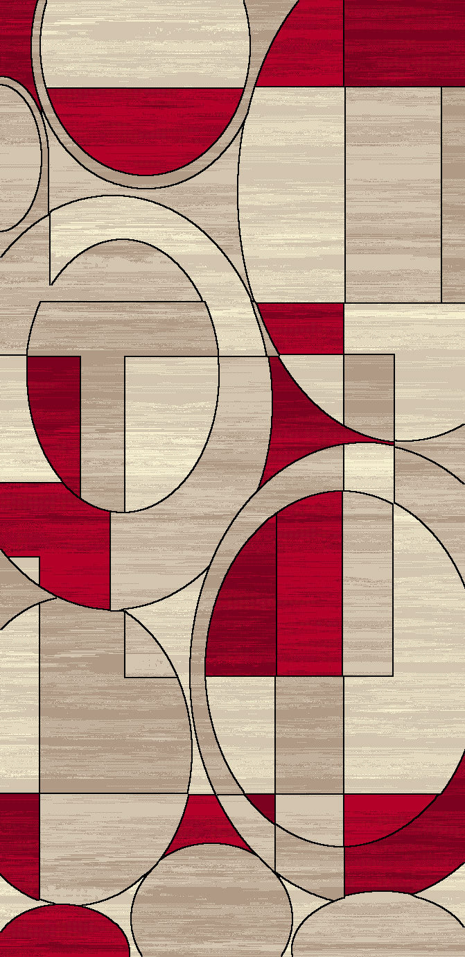 Ibiza Geometrical Patten Rug 5057CR