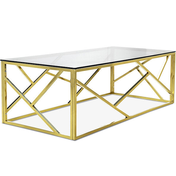 Gold Frame Coffee Table Collection 2340 2341