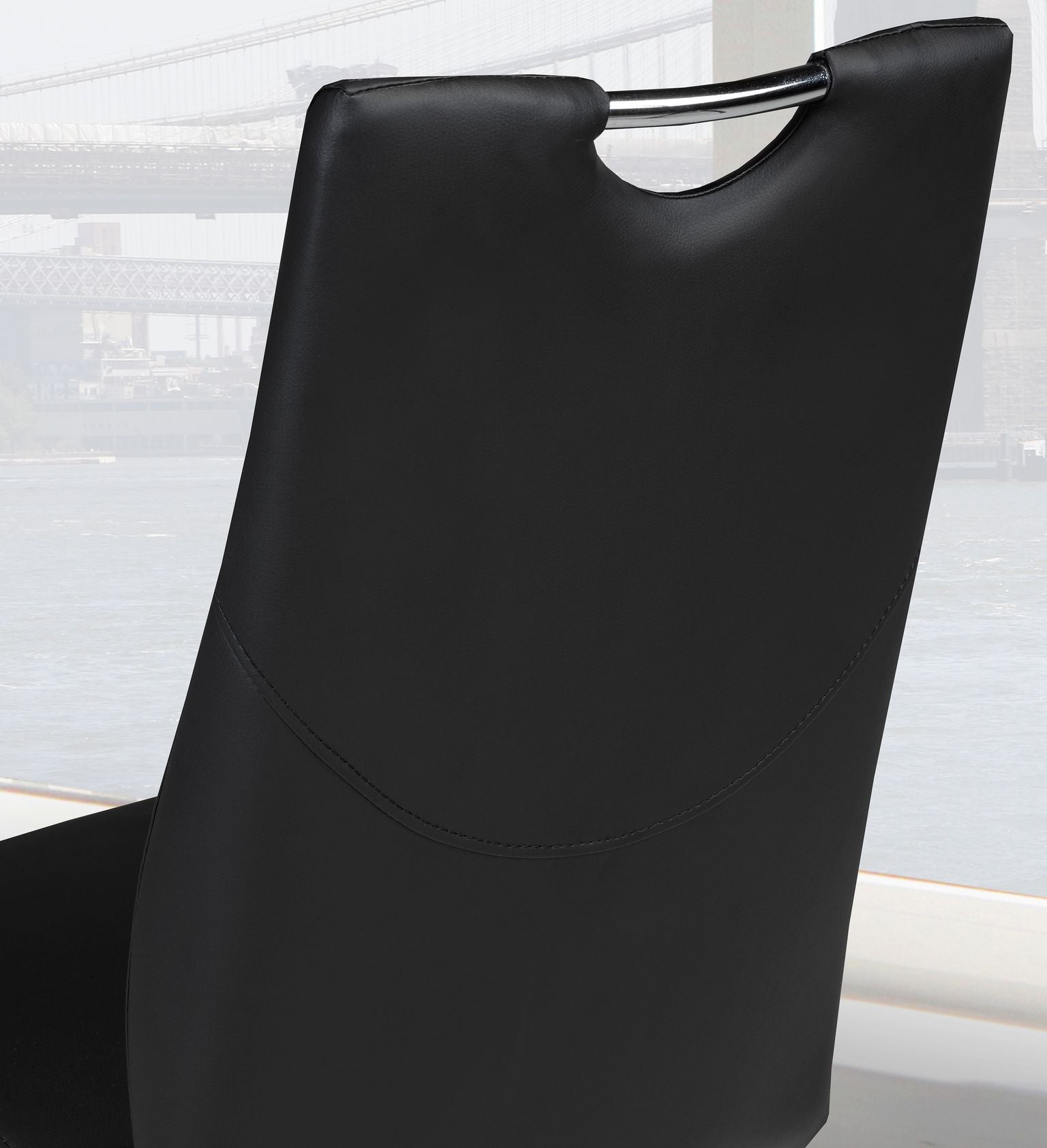 Black Dining Chairs Set Of 2 827