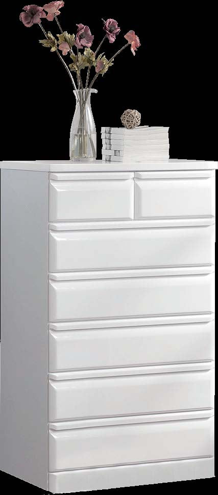 Kurara Lacquer 6 PC Bedroom Set