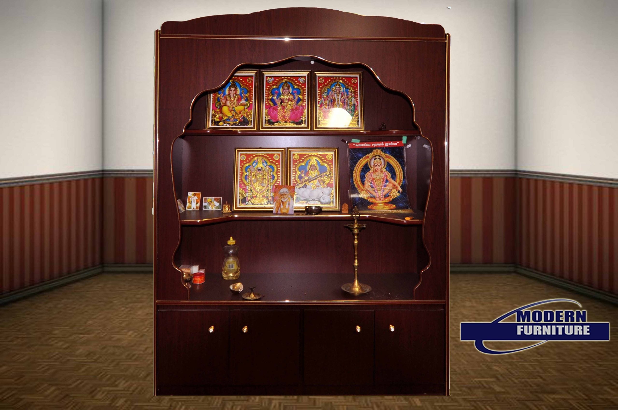 200 Pooja Cabinet