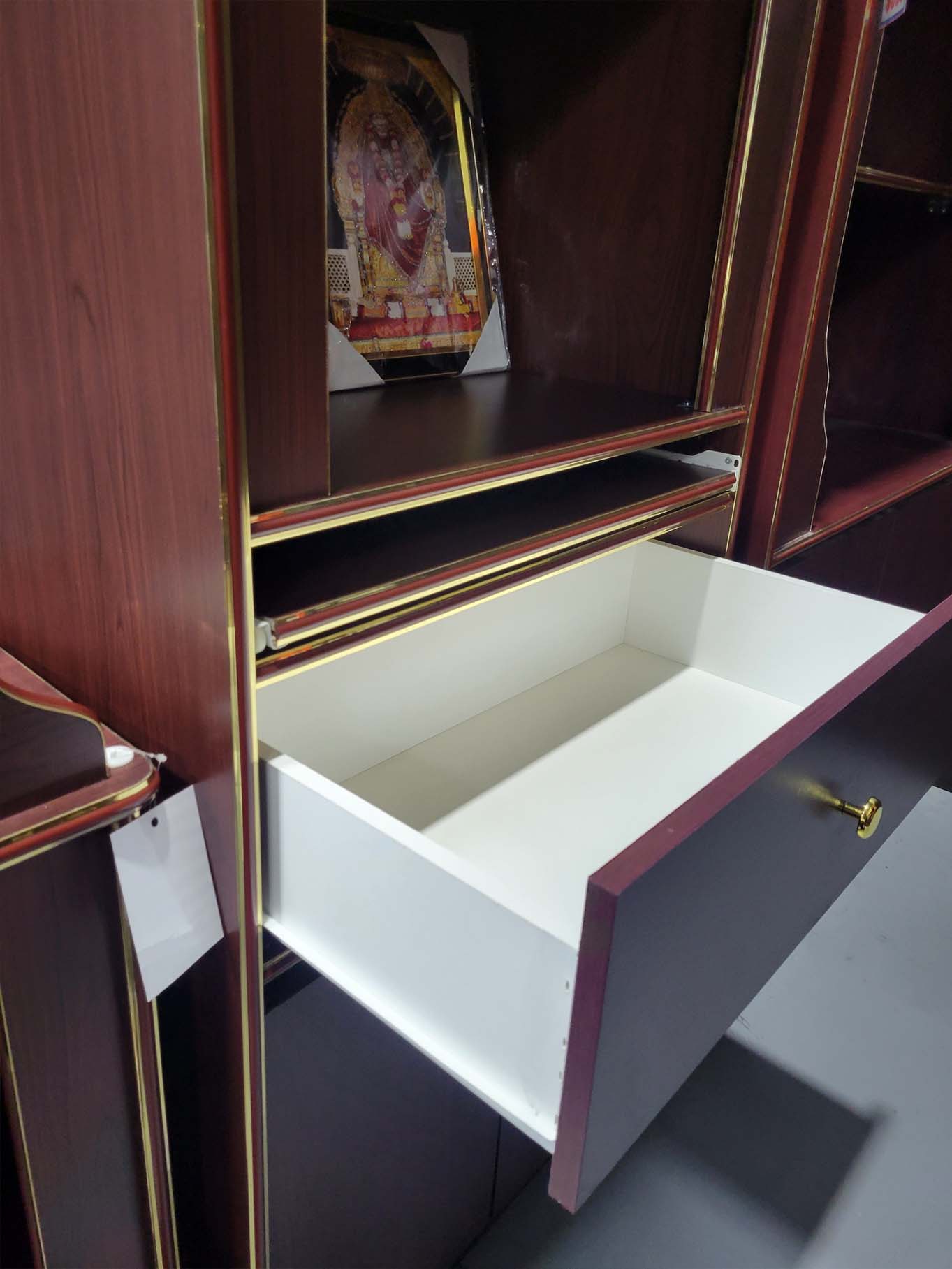 Ganesh Pooja Mandir/Unit with pull out tray