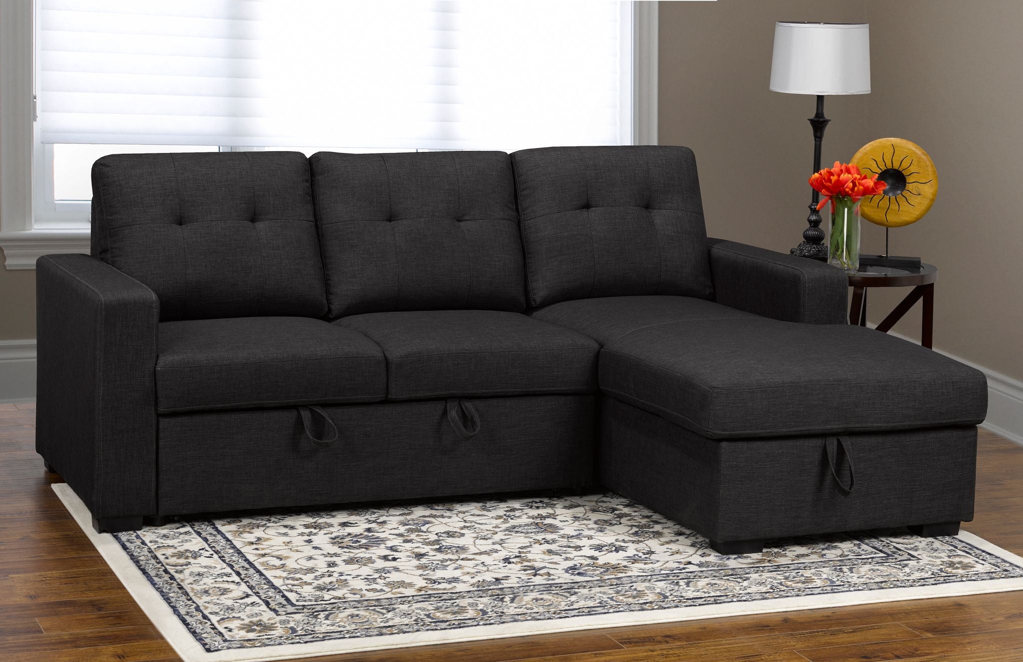 Monton Sectional Sofa Bed with Storage 5535
