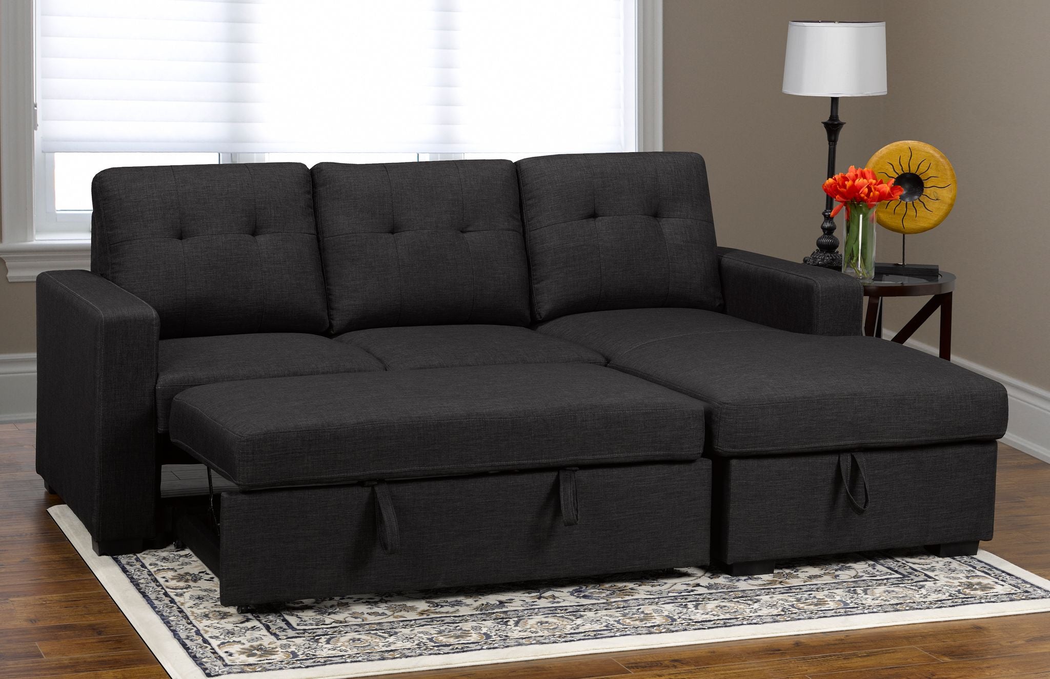 Monton Sectional Sofa Bed with Storage 5535