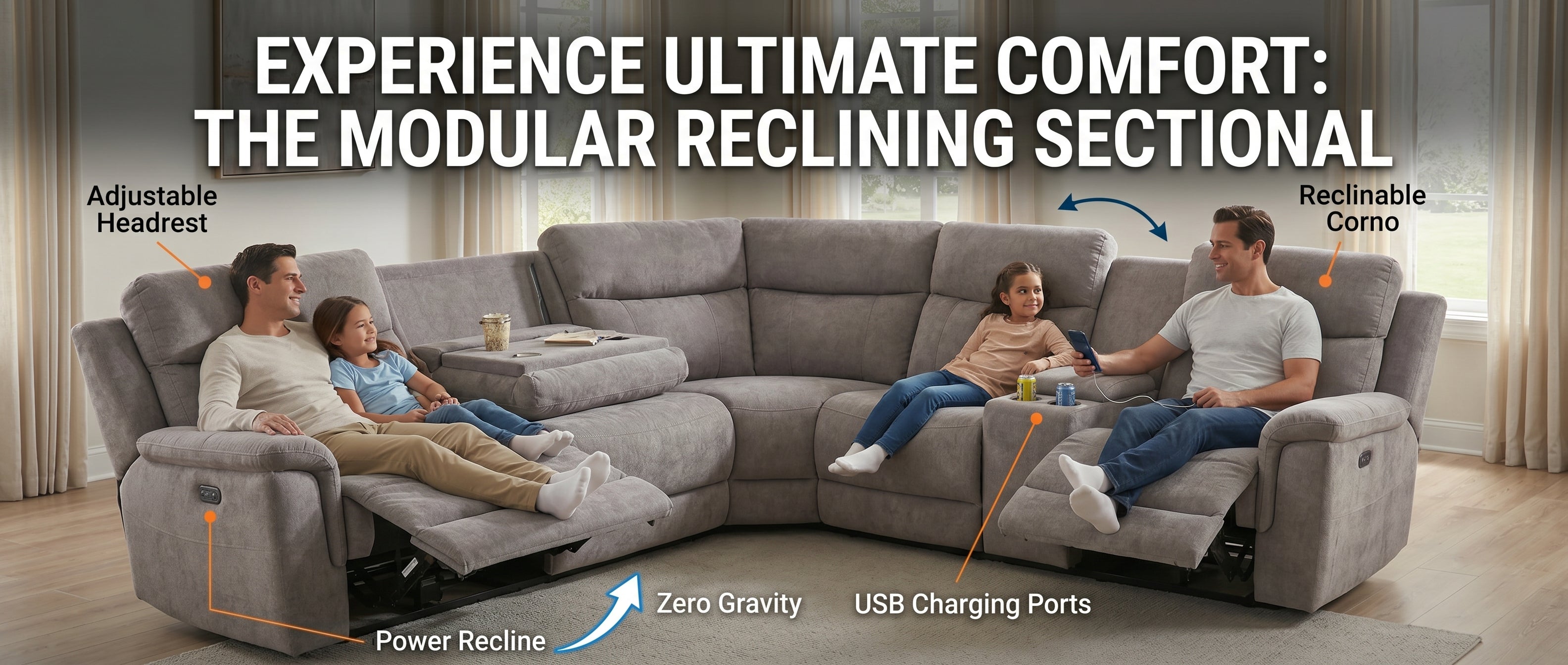 Recliner Sectional