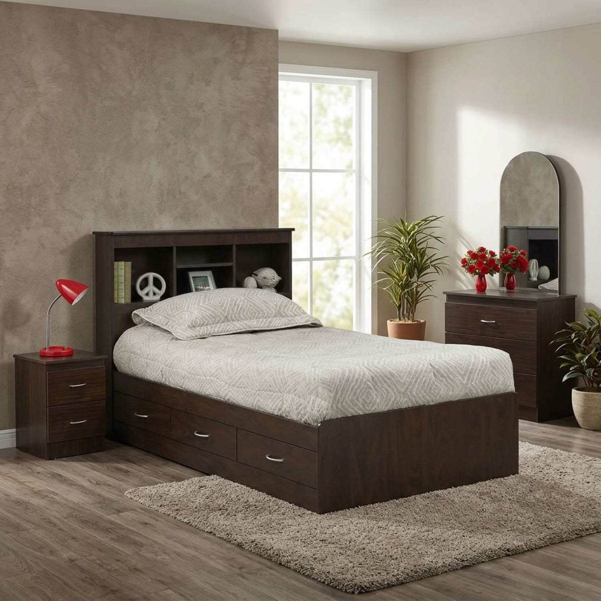 1100 Canadian Made 6PC Bedroom Set