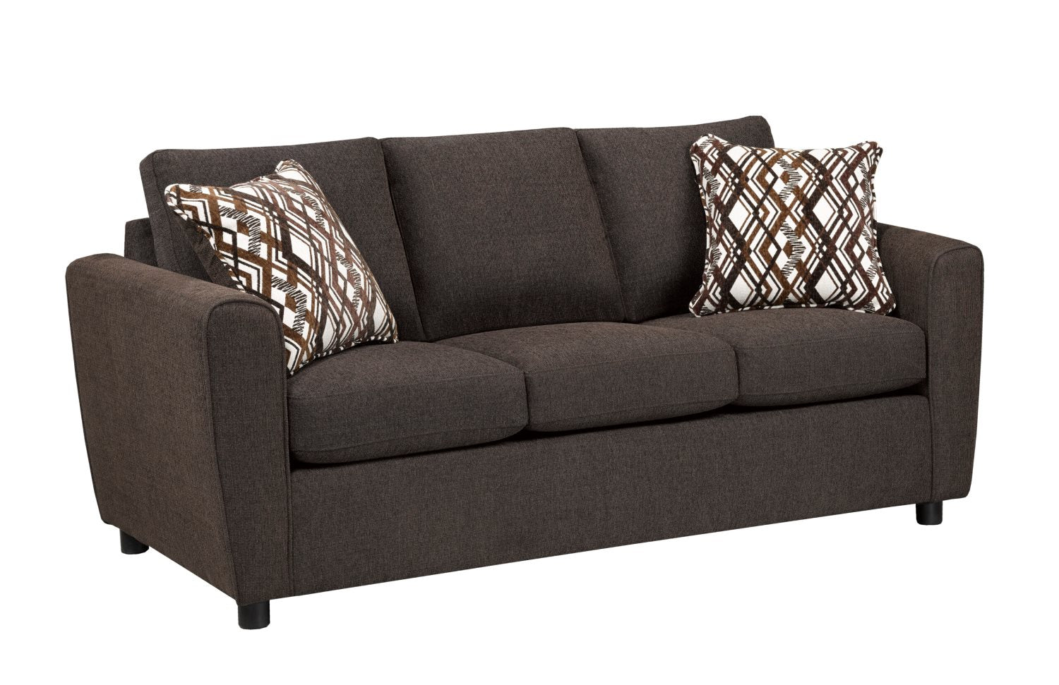 Canadian Made Huttwill Chocolate Sofa Collection 1636