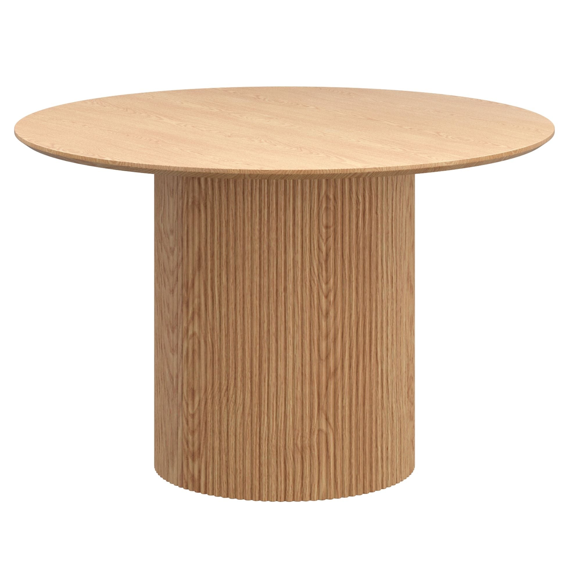 Tovas Wooden Round Dining Table in Natural  201-782NAT