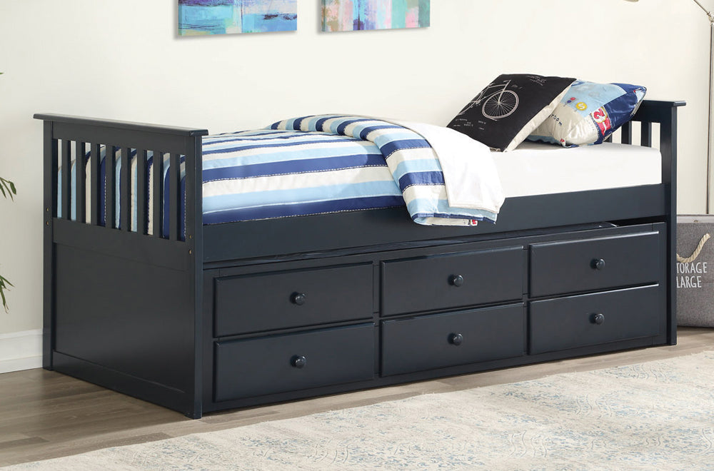 Captain Bed with Drawer - T2100N