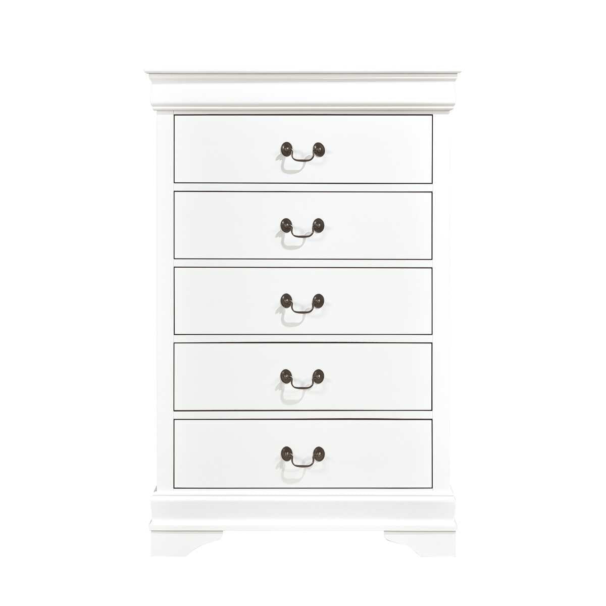 Mayville Wooden Chest White 2147