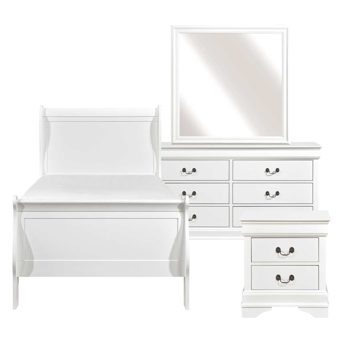 Mayville Kids Bedroom Collection White 2147SG