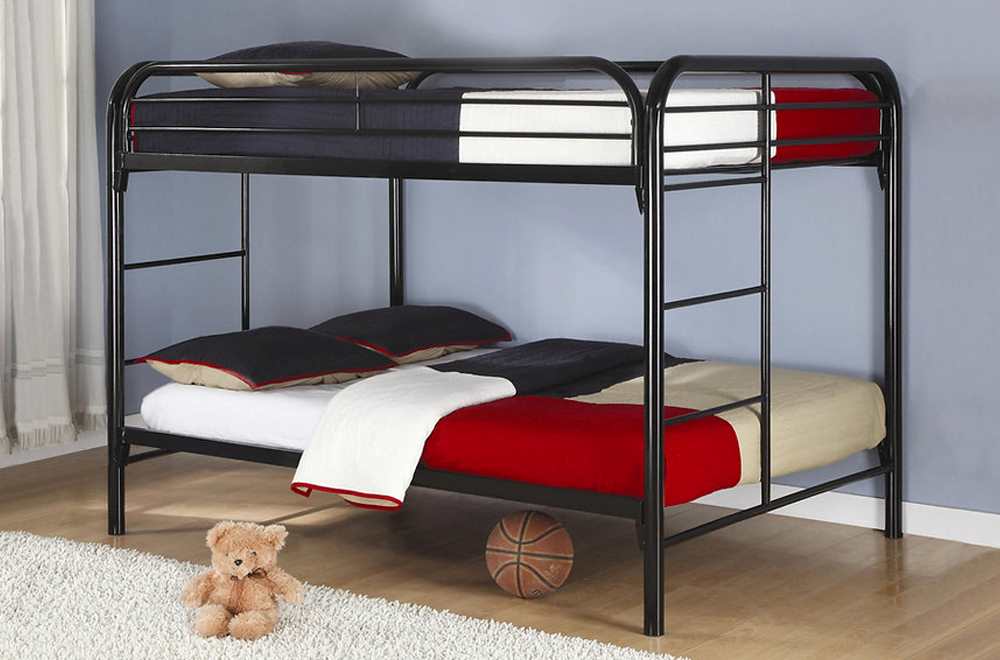 Bunk Bed Black T2830