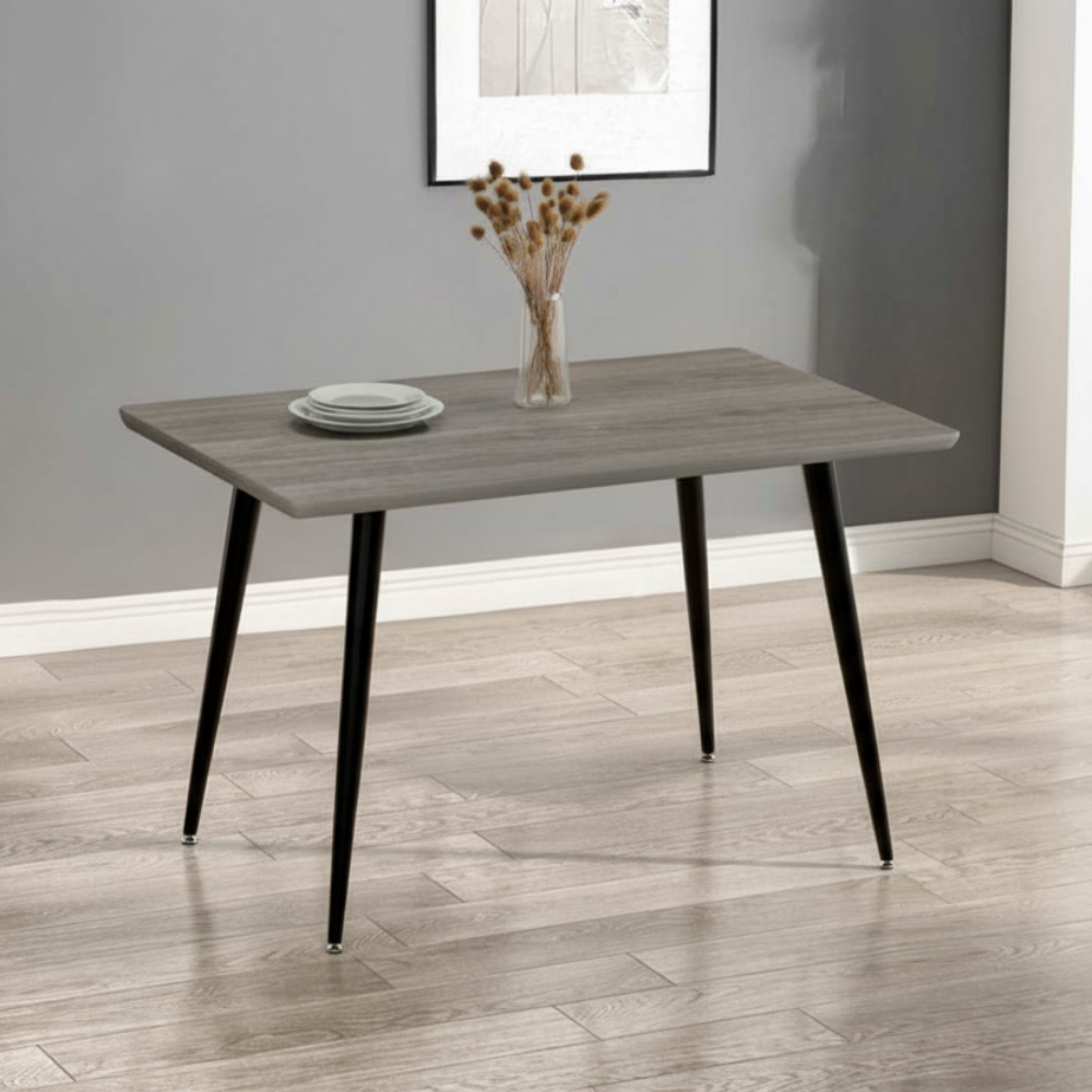 Concrete Look Dining Table Grey T 3315