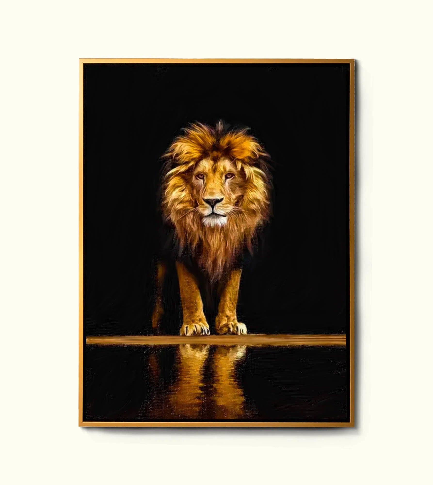 " Leo" Fine Art Canvas 36" x 48"