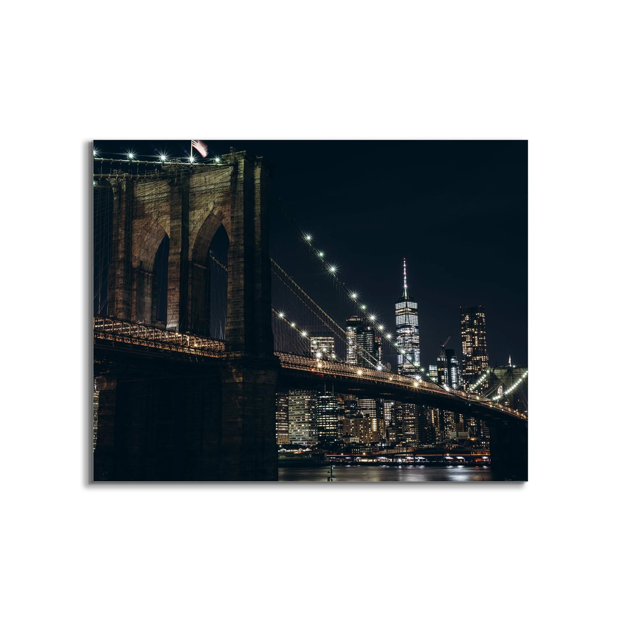 NYC Bridge Canvas Art 36" X 48"