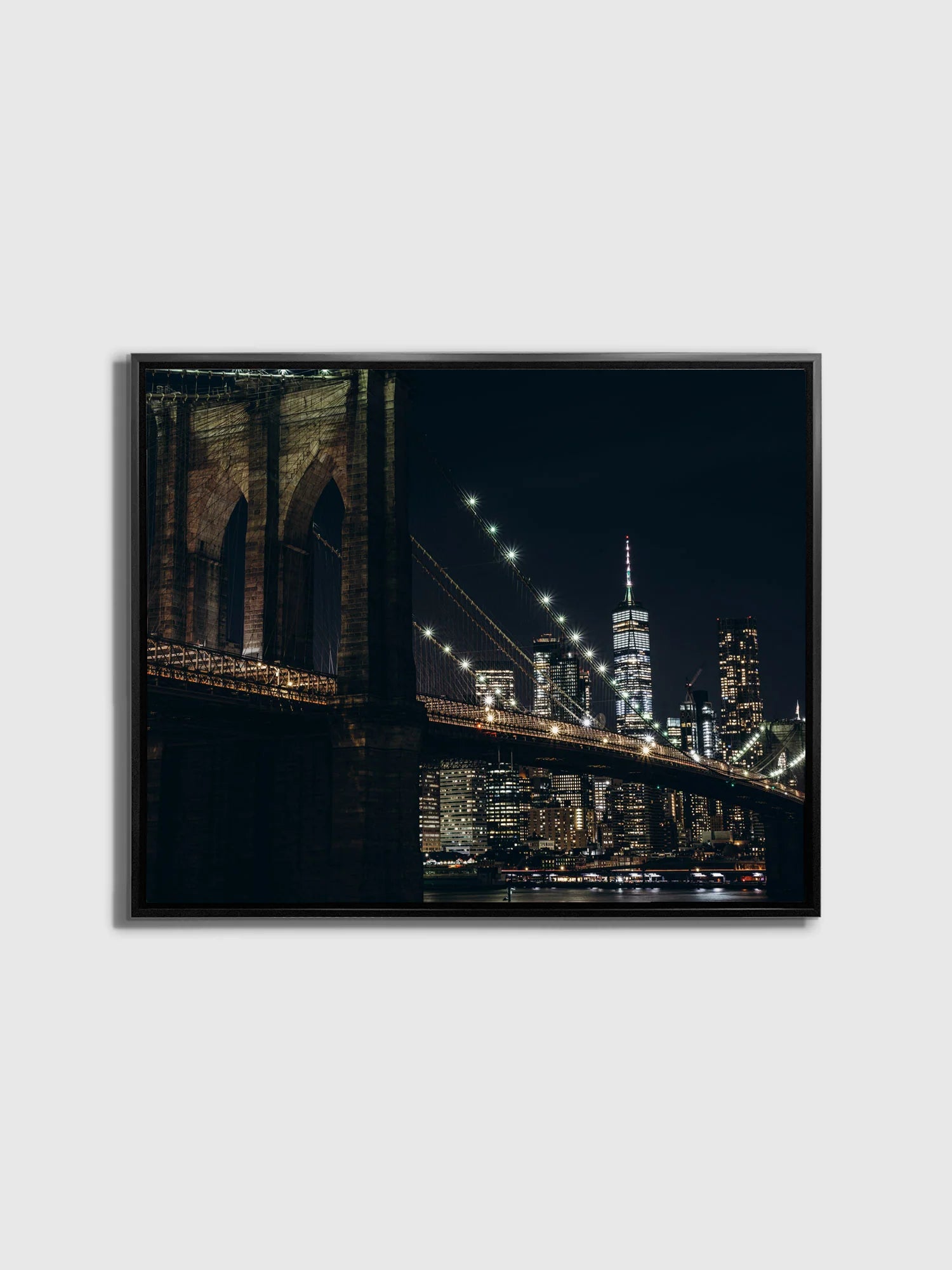 NYC Bridge Canvas Art 36" X 48"